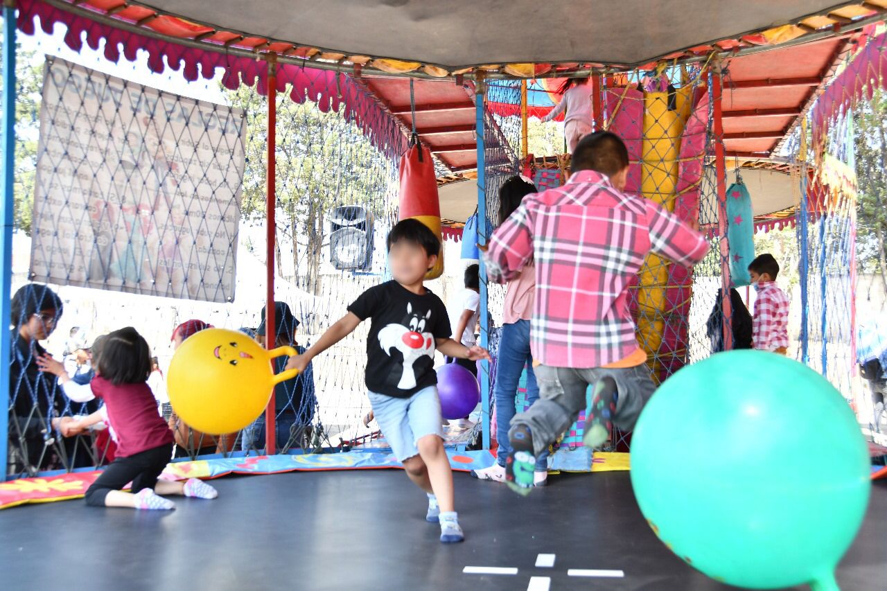 Invita Ayuntamiento a las niñas y niños de Huamantla a divertirse este fin de semana en el Parque Juárez